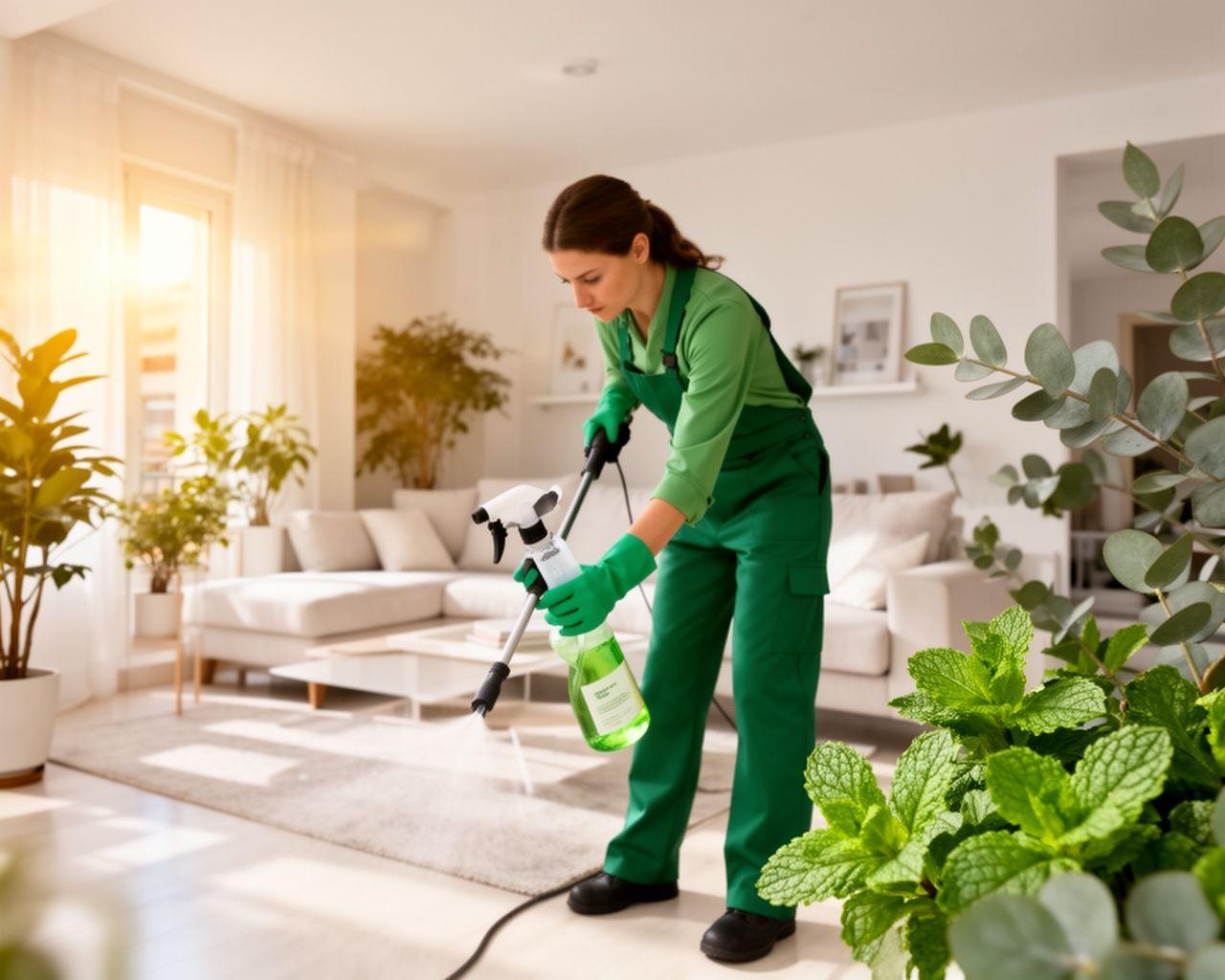 Servicio de limpieza ecológica profesional en Madrid